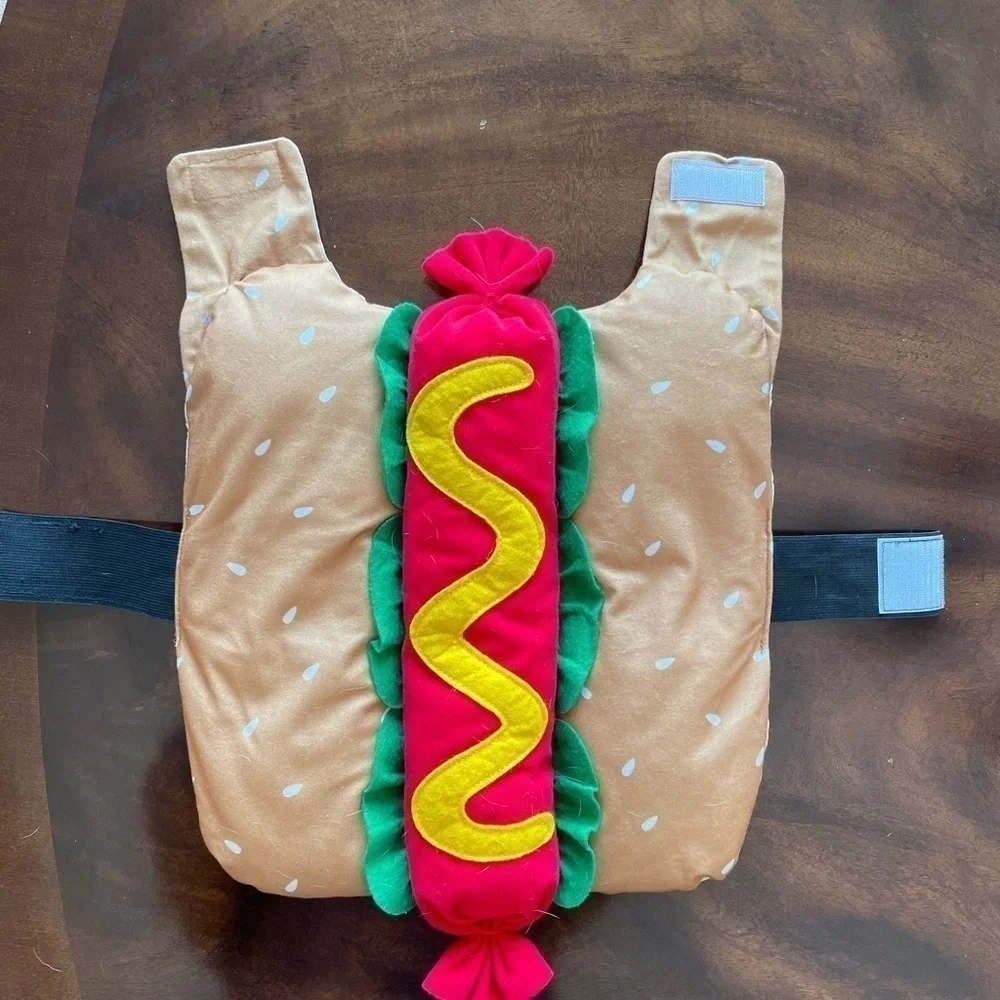 Hotdog Pet Costume Size Medium